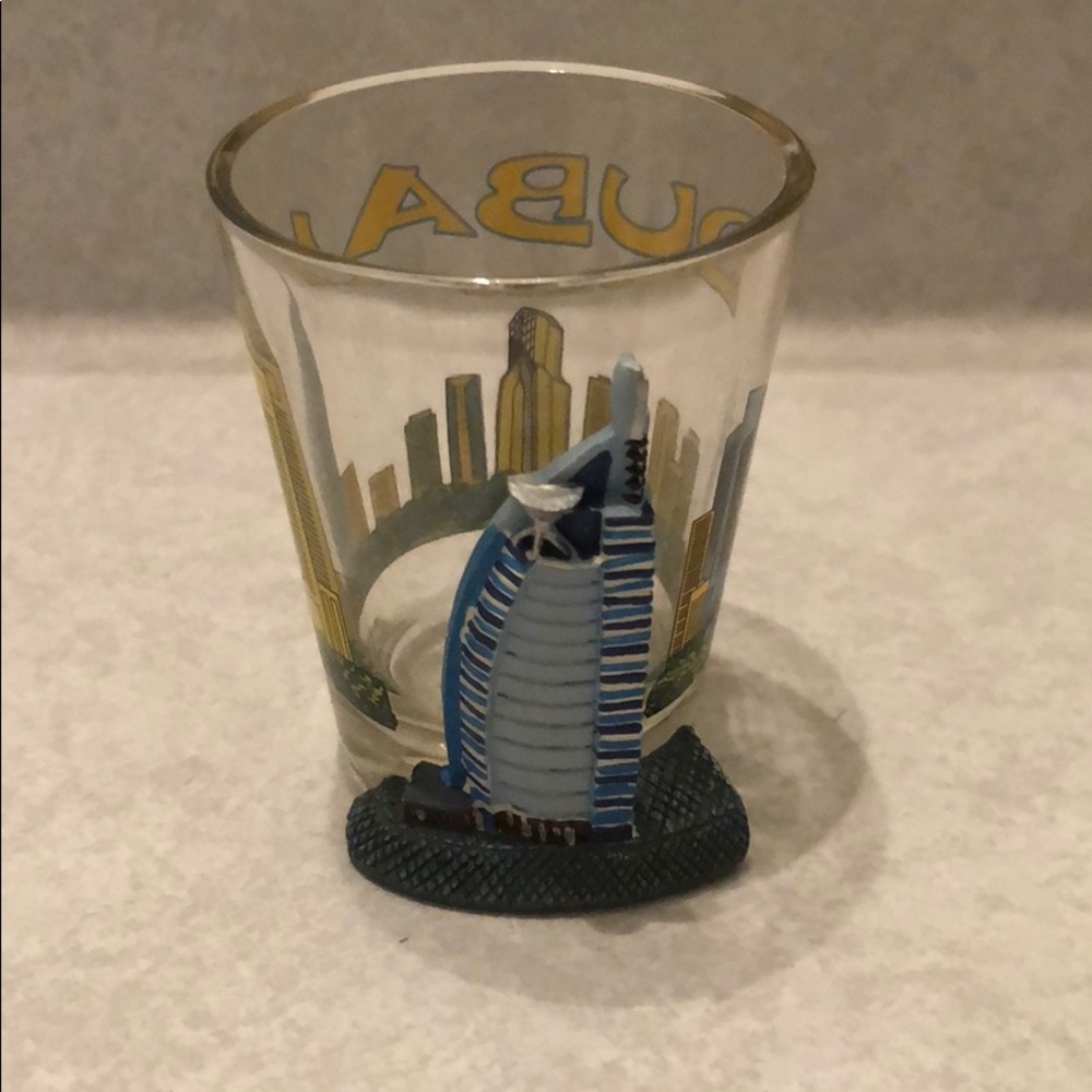 Dubai shot glass